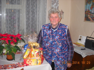 Anna Suchánková oslavila narozeniny nad 80 let.Přejem hodně zdraví do dalších let.